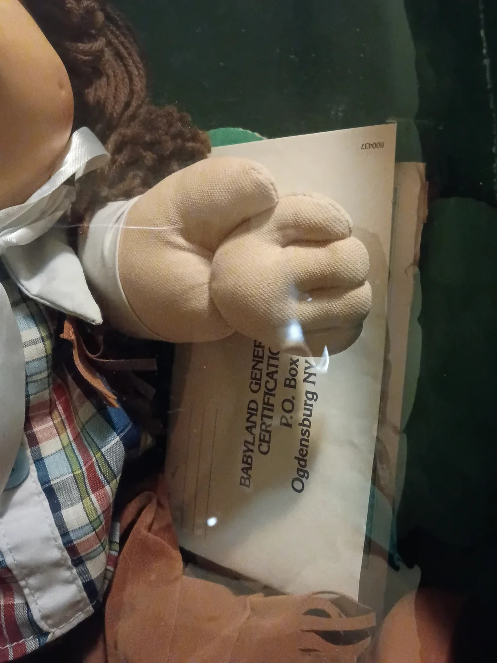 Violet Katrine Original Cabbage Patch Doll In Original Box